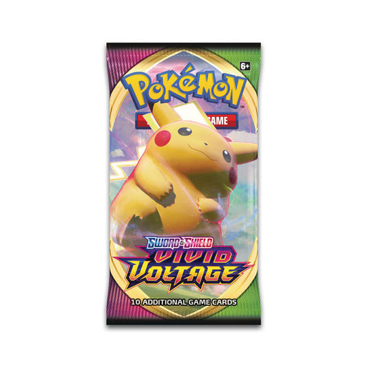 2020 Pokemon Sword & Shield Vivid Voltage Booster pack random artwork