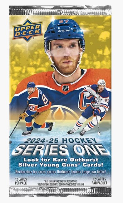 2024-25 Upper Deck Series 1 Hockey Retail Pack