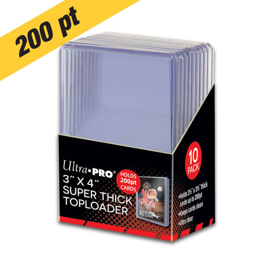 Ultra-Pro 200 pt. Toploader (10-pack)