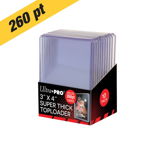 Ultra-Pro 260 pt. Toploader (10-pack)