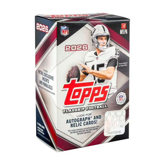 2026 Topps Football Trading Cards Blaster Box