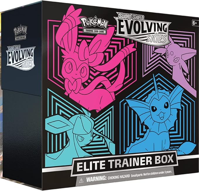 Evolving Skies Pokemon Elite Trainer Box - Blue