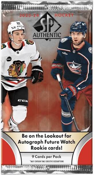 Upper Deck SP Authentic 2023-24 Hockey Hobby Pack