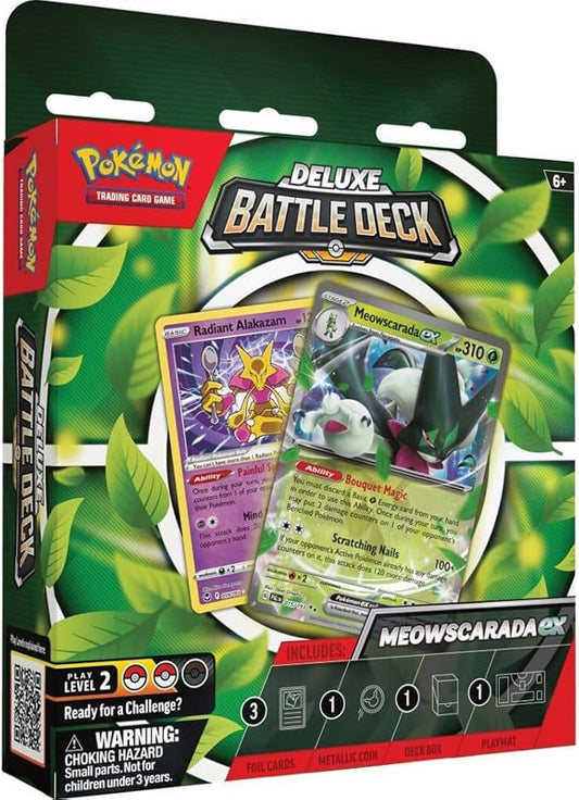 Pokemon Deluxe Battle Deck - Meowscarada EX
