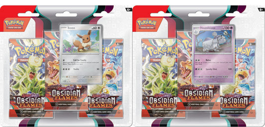 Pokemon Obsidian Flames 3 Pack Blister
