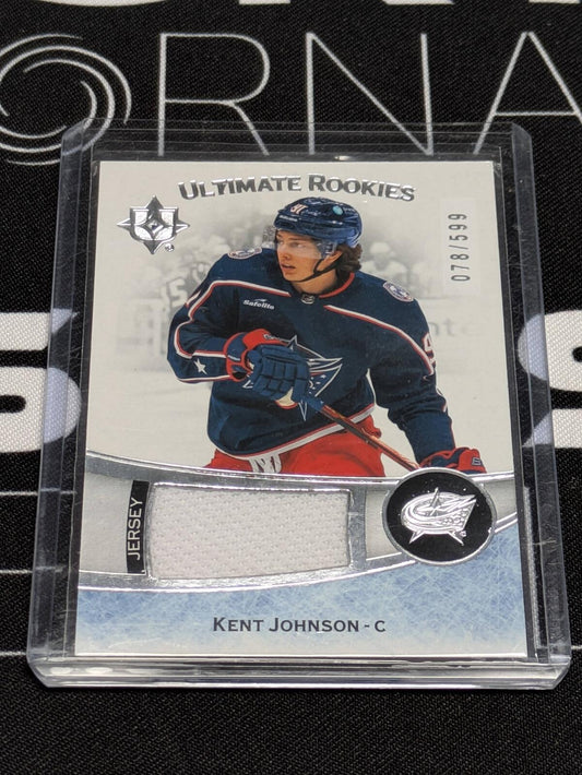 2022-23 Ultimate Collection Rookies Jersey #195 Kent Johnson /599