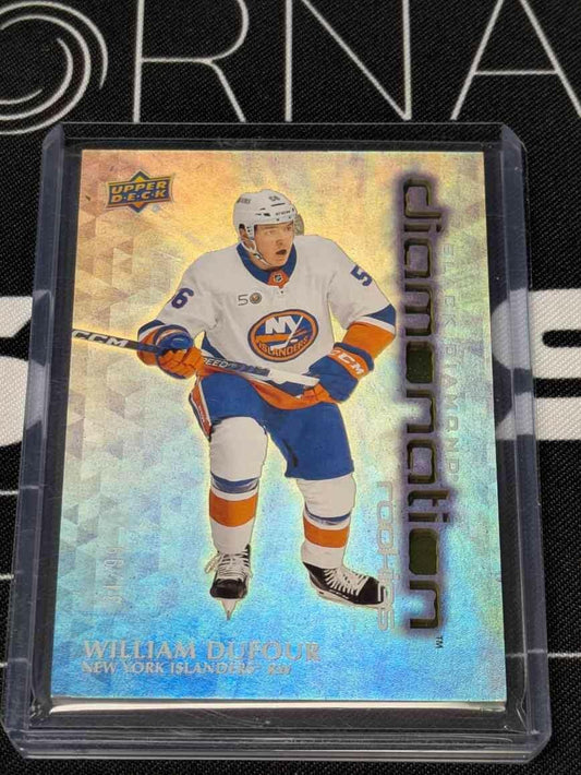 2023-24 Upper Deck Black Diamond Diamonation Rookies /99 William Dufour #DR-WD