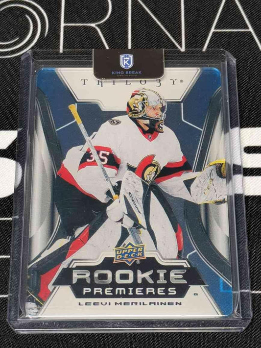 2023-24 Trilogy Plexi Leevi Merilainen #RP-23 Rookie Premieres