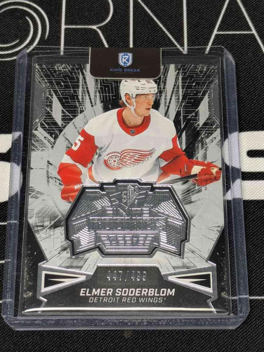 2022-23 SPx #F-11 Elmer Soderblom -Finite Rookies /499-Red Wings