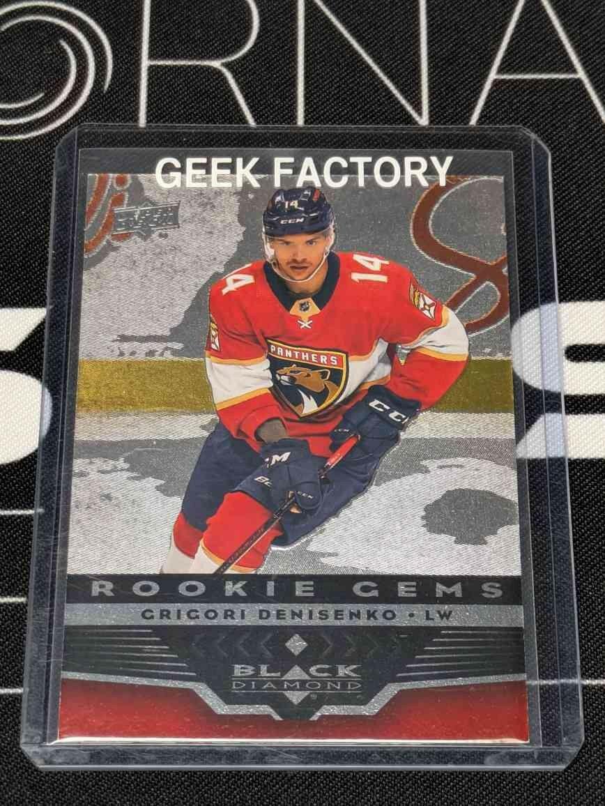 Grigori Denisenko 2021-22  Extended Black Diamond Exclusives /100 Rookie Gems