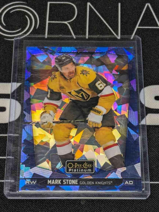 2024-25 O-Pee-Chee Platinum Blue Fragments Mark Stone /125 Vegas Golden Knights