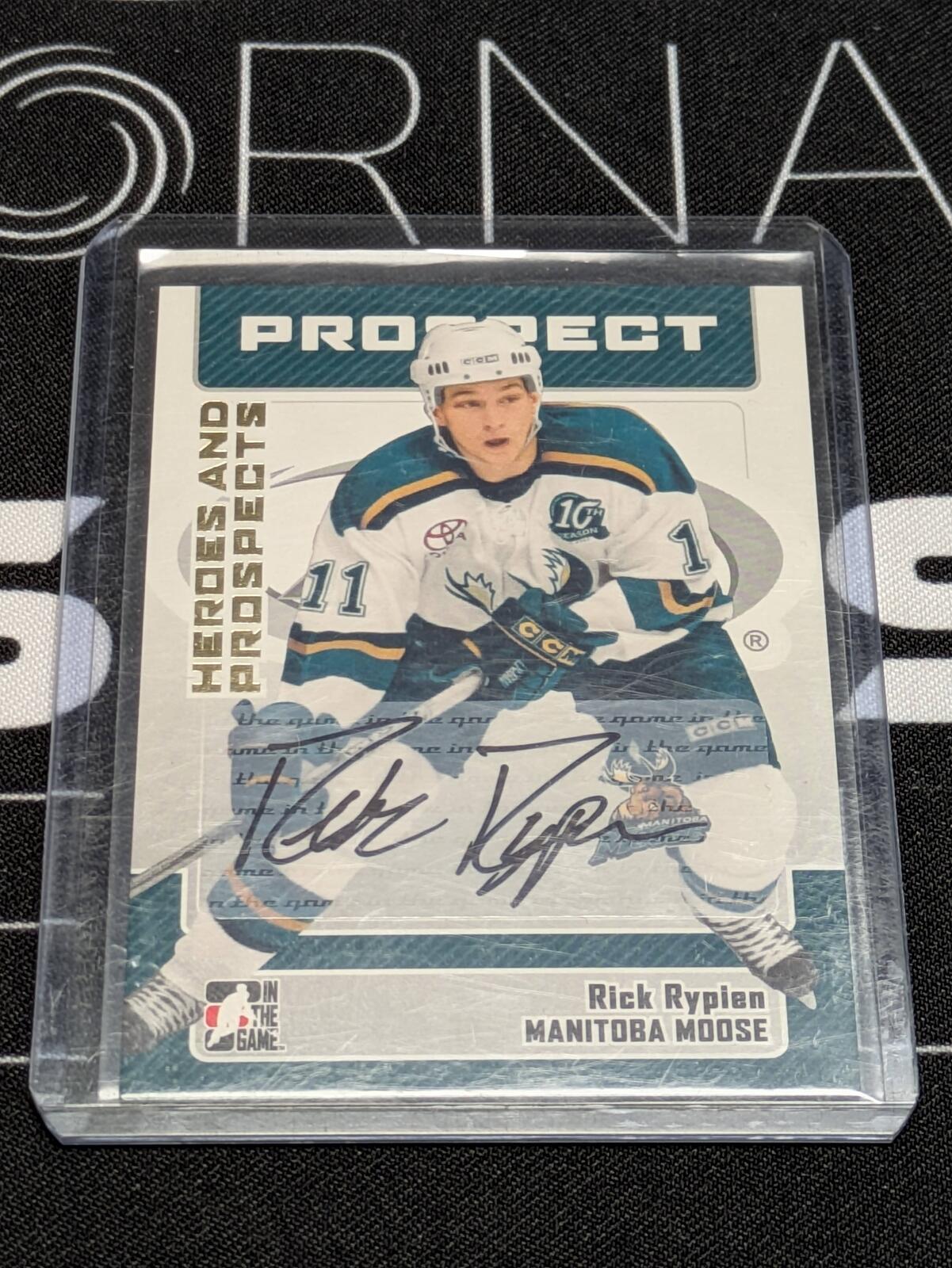 2006-07 ITG Heroes and Prospects Auto Rick Rypien #A-RR Auto