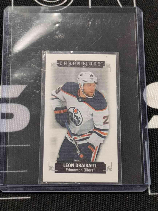 2019-20 UPPER DECK CHRONOLOGY MINI /60 LEON DRAISAITL #M-256 EDMONTON OILERS