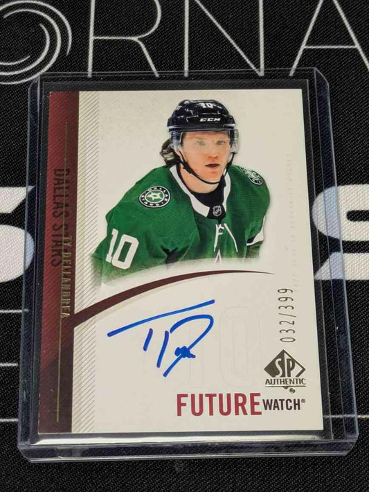 2020-21 SP Authentic Retro Future Watch Autograph Ty Dellandrea Auto /399 RFWATD