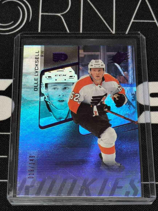 2022-23 Olle Lycksell SPX Purple Rookie /149 #159 RC