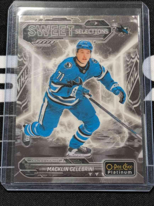2024-25 O-Pee-Chee Platinum Sweet Selections Macklin Celebrini #S-11 Rookie RC
