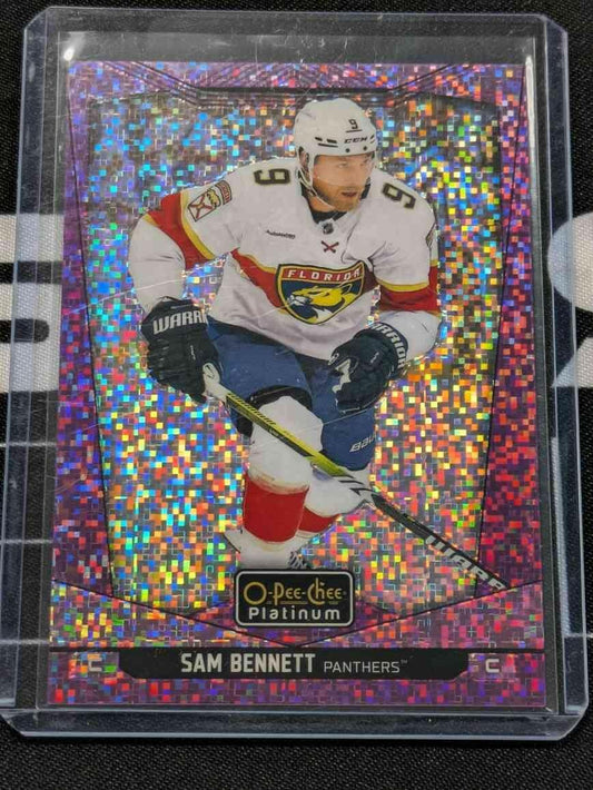 2024-25 O-Pee-Chee Platinum Violet Pixels #48 Sam Bennett /299