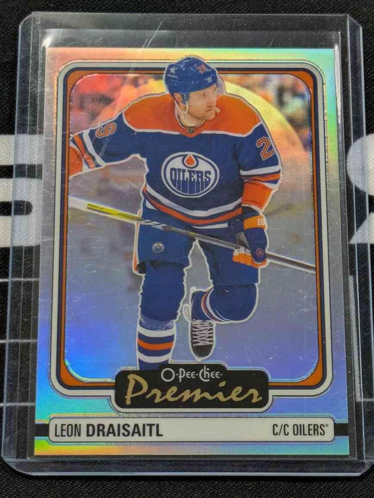 2024-25 OPC O-Pee-Chee Platinum Premier Leon Draisaitl #OP-15 SP