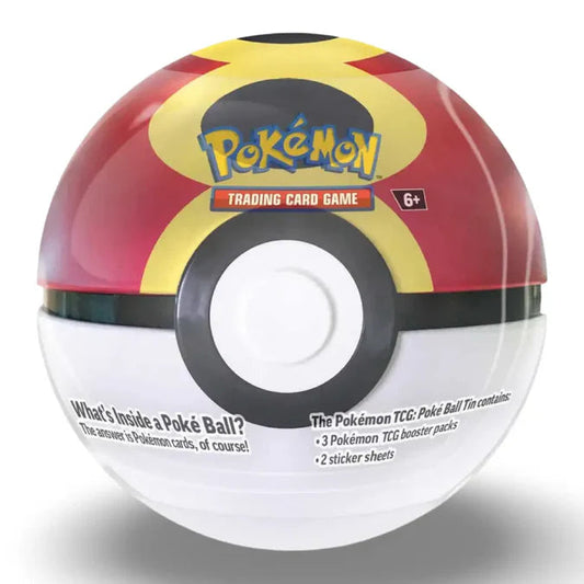 Pokémon TCG: Pokéball Tin Q4 2025 – 3 Booster Packs & Stickers