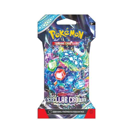 Pokemon TCG - Stellar Crown Sleeved Pack Random Artwork