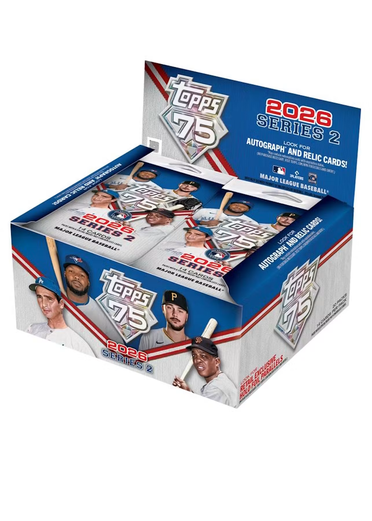 2026 Topps Series 2 Baseball Display Box (Retail Box)