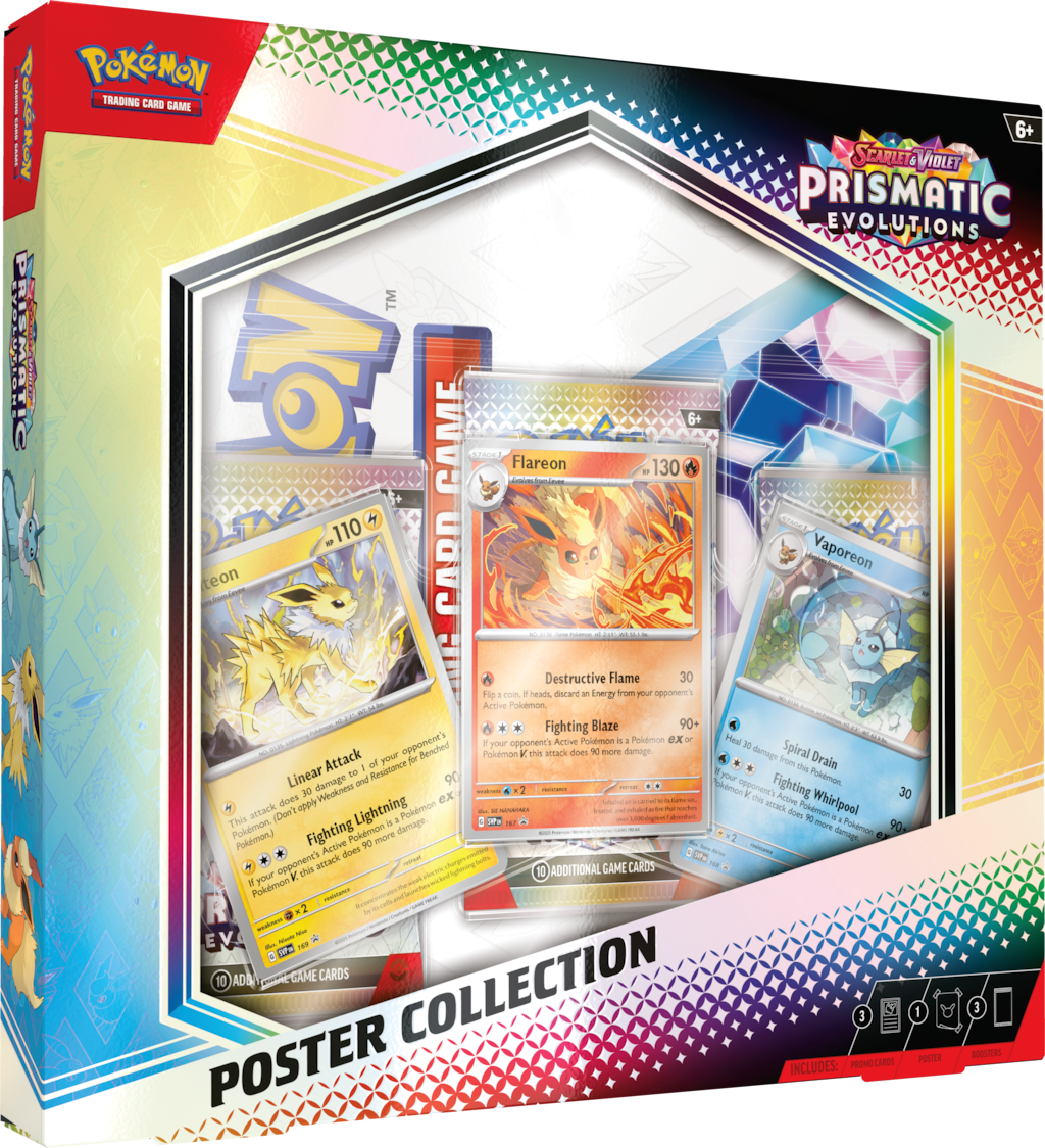 Prismatic Evolutions Poster Collection Scarlet & Violet