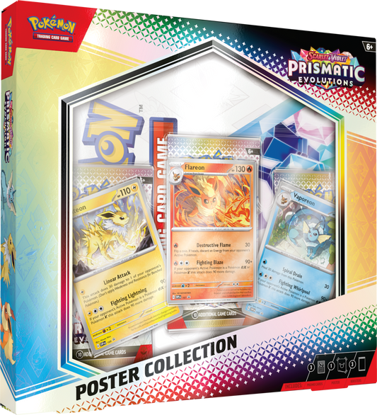 Prismatic Evolutions Poster Collection Scarlet & Violet