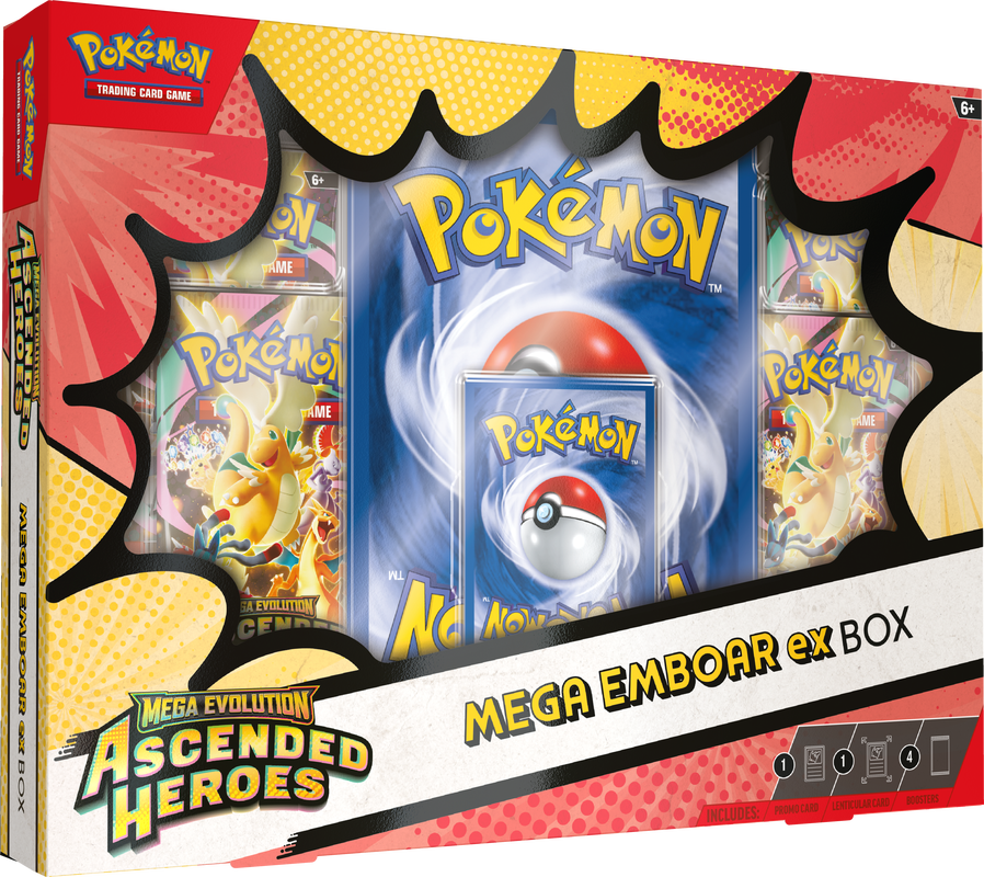 Pokemon Ascended Heroes Ex Box Random Promo