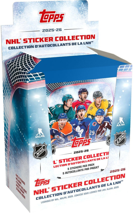 TOPPS NHL STICKER PACKS 25/26