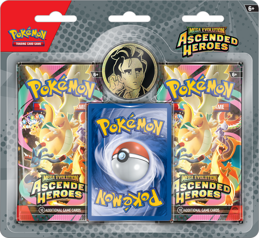 Mega Evolution Ascended Heroes 2 Pack Blister Random Artwork