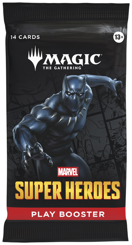 MTG: Magic The Gathering Marvel Super Heroes Play Booster Sleeved