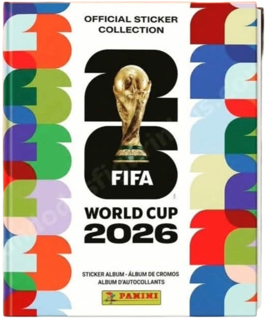 2026 FIFA World Cup Sticker Album Hard Cover