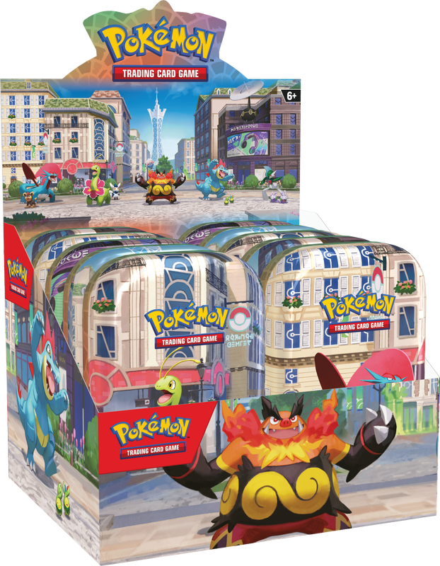 Pokémon TCG: Luminose City Mini Tin (One Tin, Random Artwork)