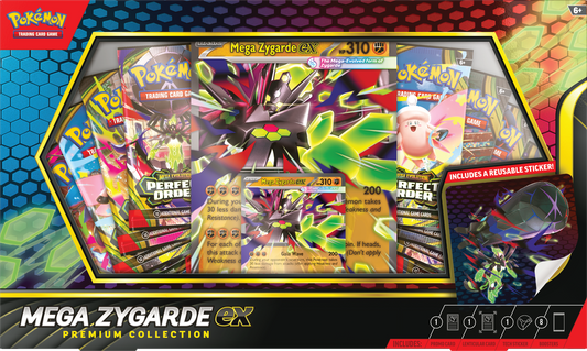Pokémon TCG: Perfect Order Mega Zygarde ex Premium Collection