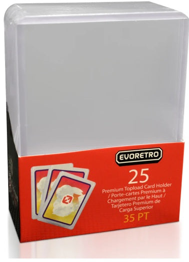 EvoRetro Top Loaders 35pt (25-Pack)