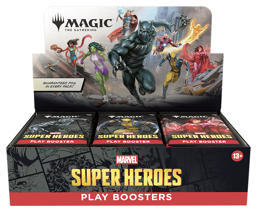 MTG: Magic The Gathering Marvel Super Heroes Play Booster Box