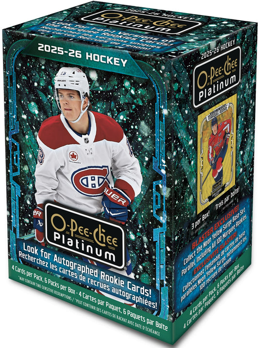 2025-26 Upper Deck O-PEE-CHEE PLATINUM HOCKEY 25/26 BLASTER