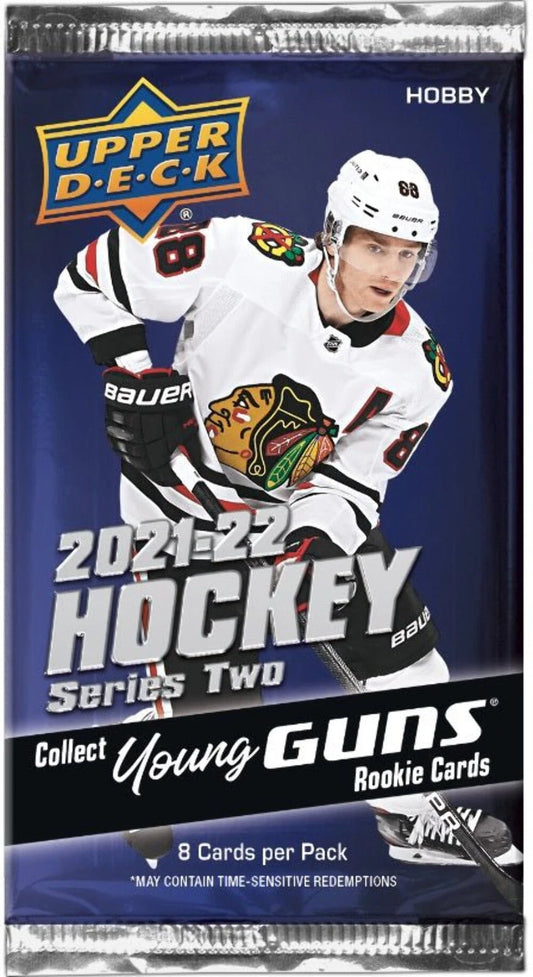 2021-22 Upper Deck Series 2 Hobby Pack