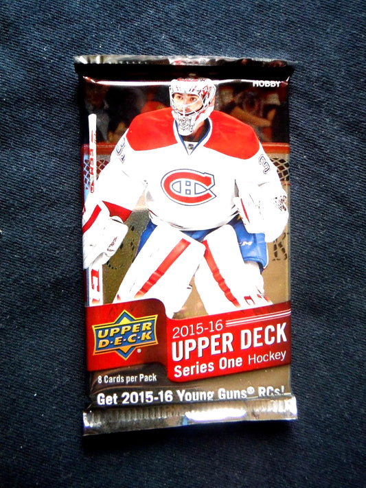 Coffret de hockey Upper Deck série 1 2015-2016 (RC Connor McDavid)