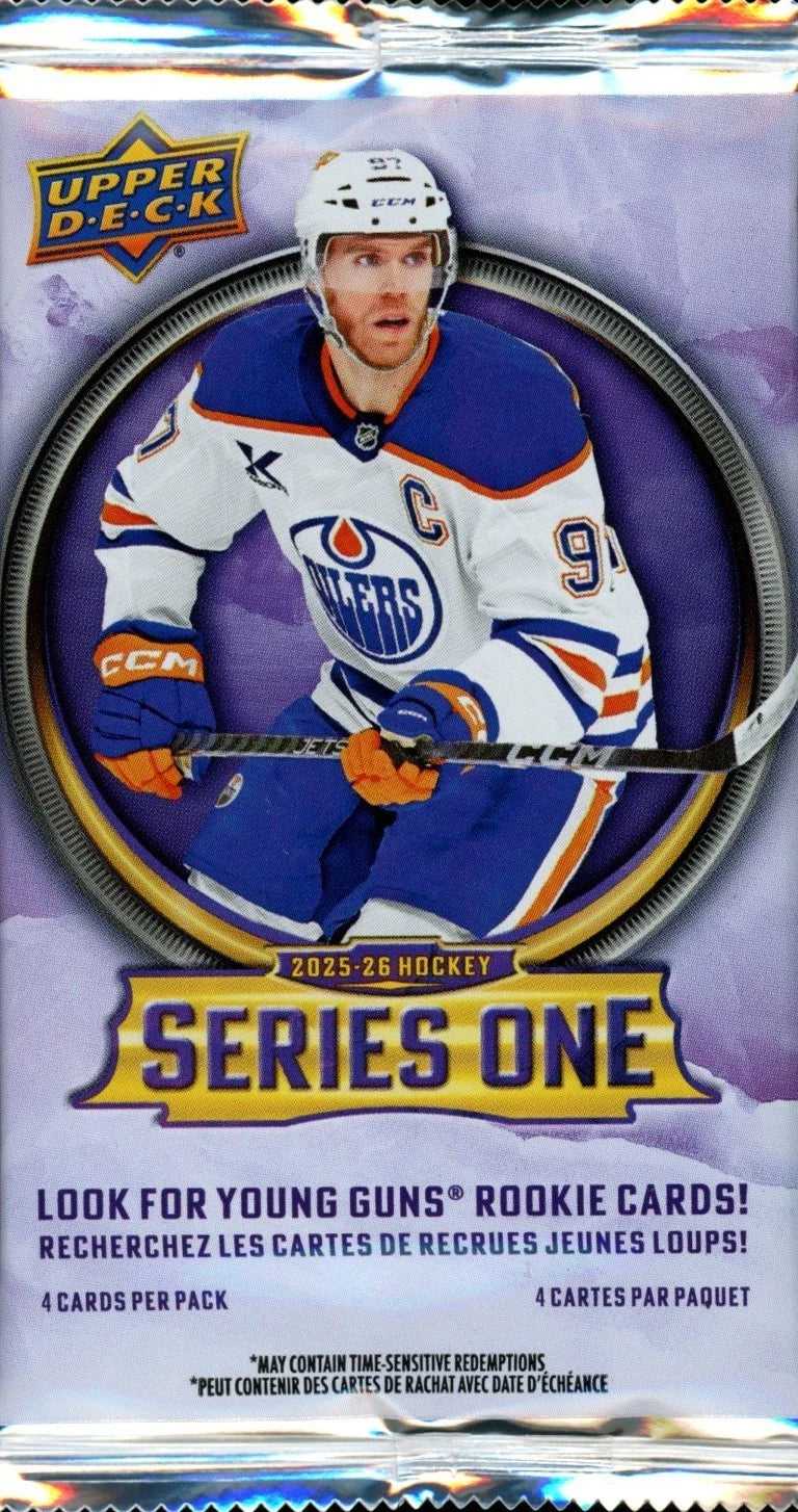 Upper Deck Series 1 2025-26 Retail pack