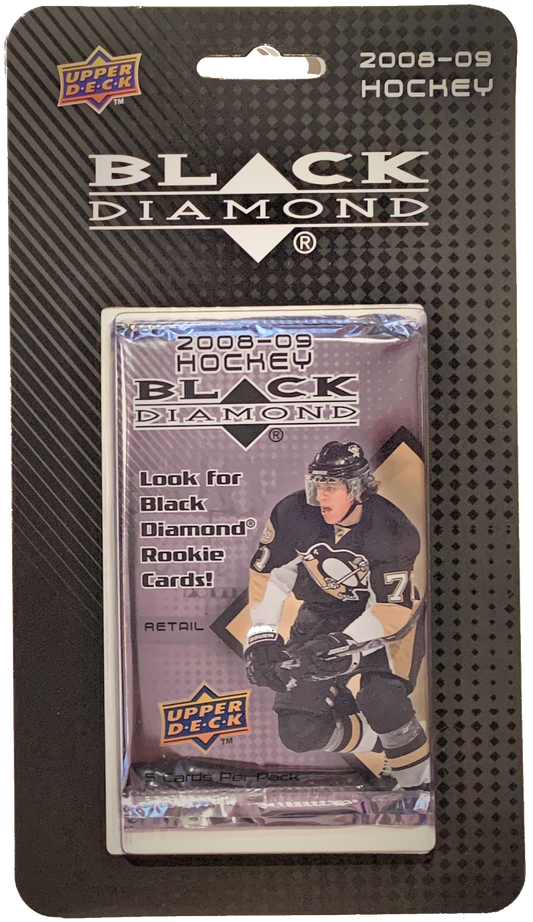 2008-09 Upper Deck Black Diamond Hockey Blister Pack (5 Blister Packs a lot) - BigBoi Cards