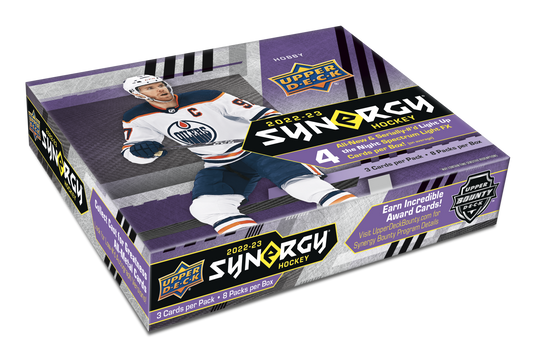 2022-23 Upper Deck Synergy Hockey Hobby Box (Pre-Order) - Miraj Trading