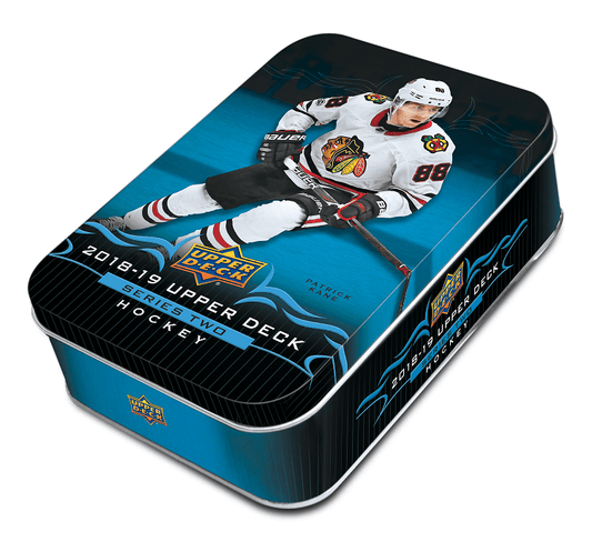 2018-19 Upper Deck Series 2 Hockey Case (12 Tins ) - BigBoi Cards