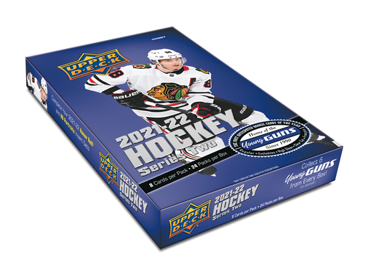 2021-22 Upper Deck Series 2 Hockey Hobby Box (Pre-Order) - Miraj Trading