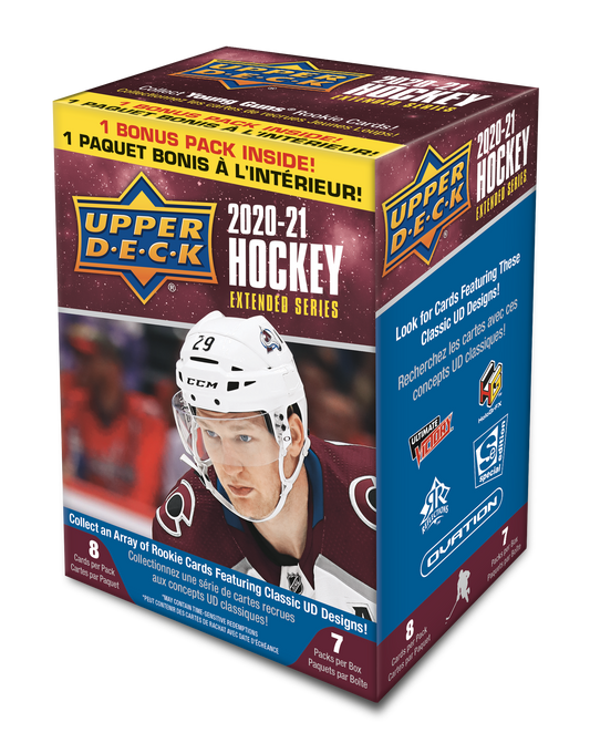 2020-21 Upper Deck Extended Hockey Blaster Box (Pre-Order) - Miraj Trading