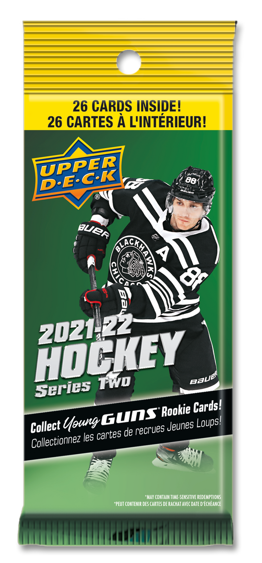 2021-22 Upper Deck Series 2 Fat Pack (Lot of 18 Packs) (Pre-Order) - Miraj Trading