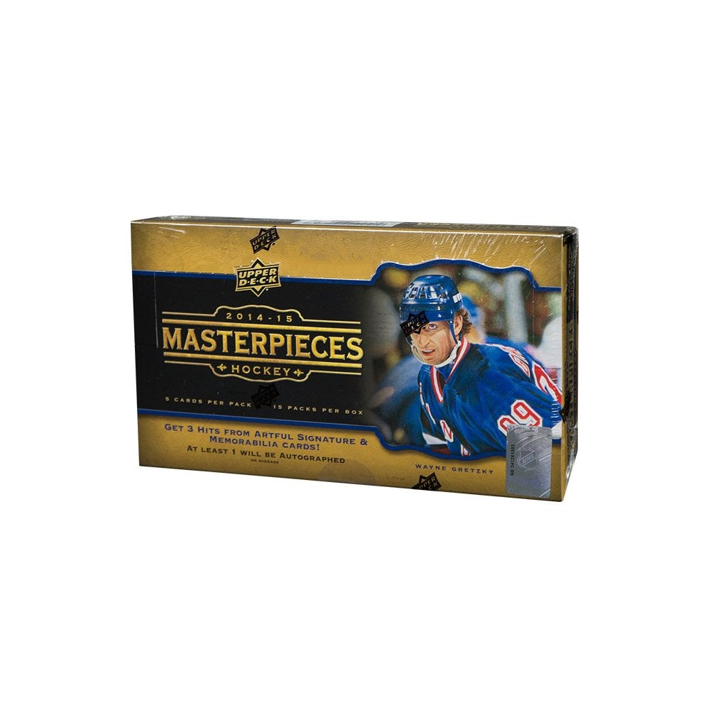 2014/15 Upper Deck Masterpieces Hockey Hobby Box - Miraj Trading