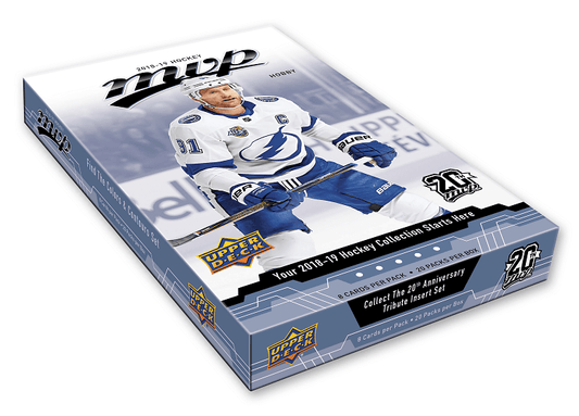 2018-19 Upper Deck Mvp Hockey Hobby Box - BigBoi Cards