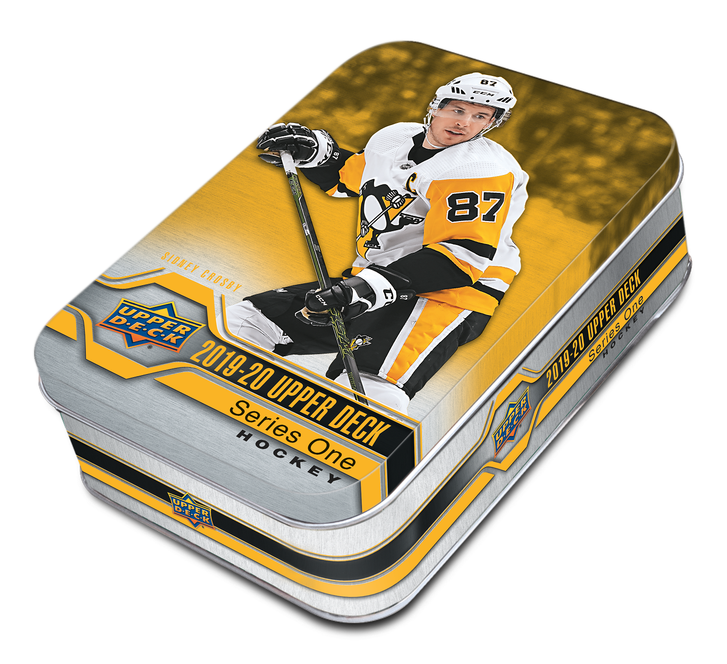 2019-20 Upper Deck Series 1 Hockey Tin Case (Case of 12 Tins) - Miraj Trading