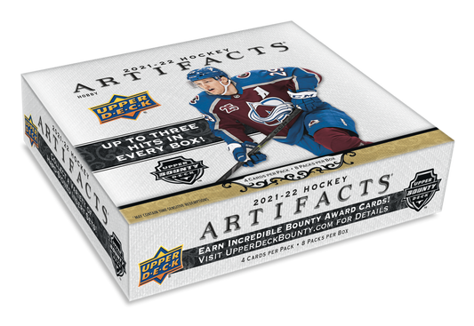 2021-22 Upper Deck Artifacts Hockey Hobby Box (Pre-Order) - Miraj Trading